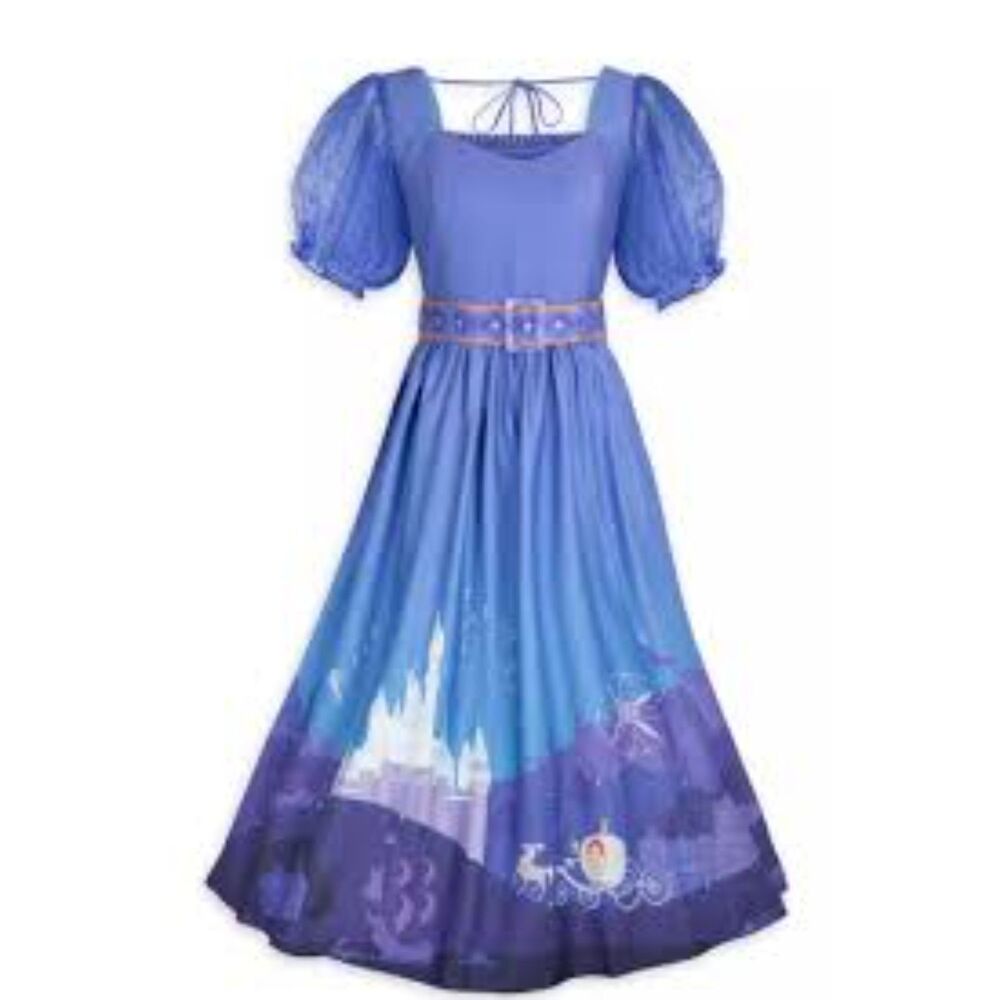 Her Universe Ashley Taylor Disney Cinderella Castle Carriage Dress Size M NWT